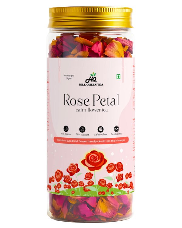 Rose Petal Flower Tea | Skin, Mood & Hormone Support