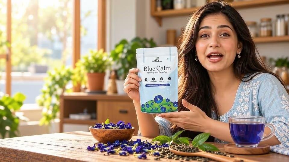 Butterfly Blue Pea — product film
