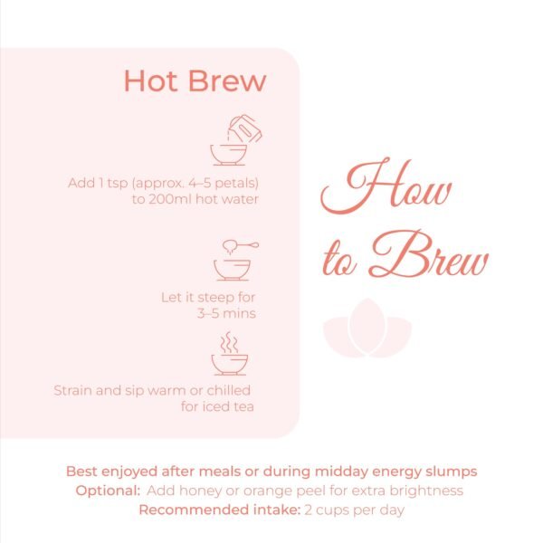 Hibiscus Flower Tea | Skin, Heart & Hormone Support