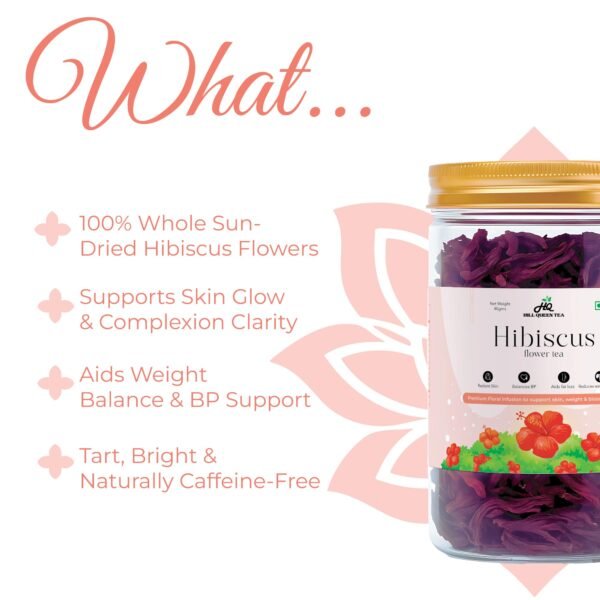 Hibiscus Flower Tea | Skin, Heart & Hormone Support