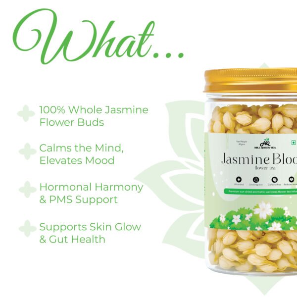 Jasmine Flower Tea | Calming, Stress & Digestion Support