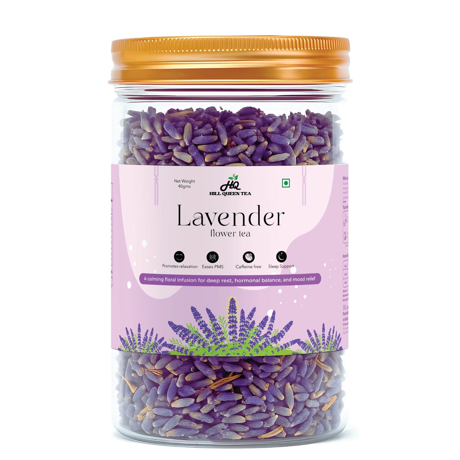 Lavender Flower Tea | Calm, Sleep & PMS Relief