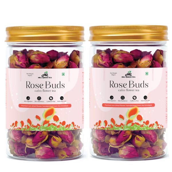 Rose Buds Flower Tea| Skin, Mood & Hormone Support