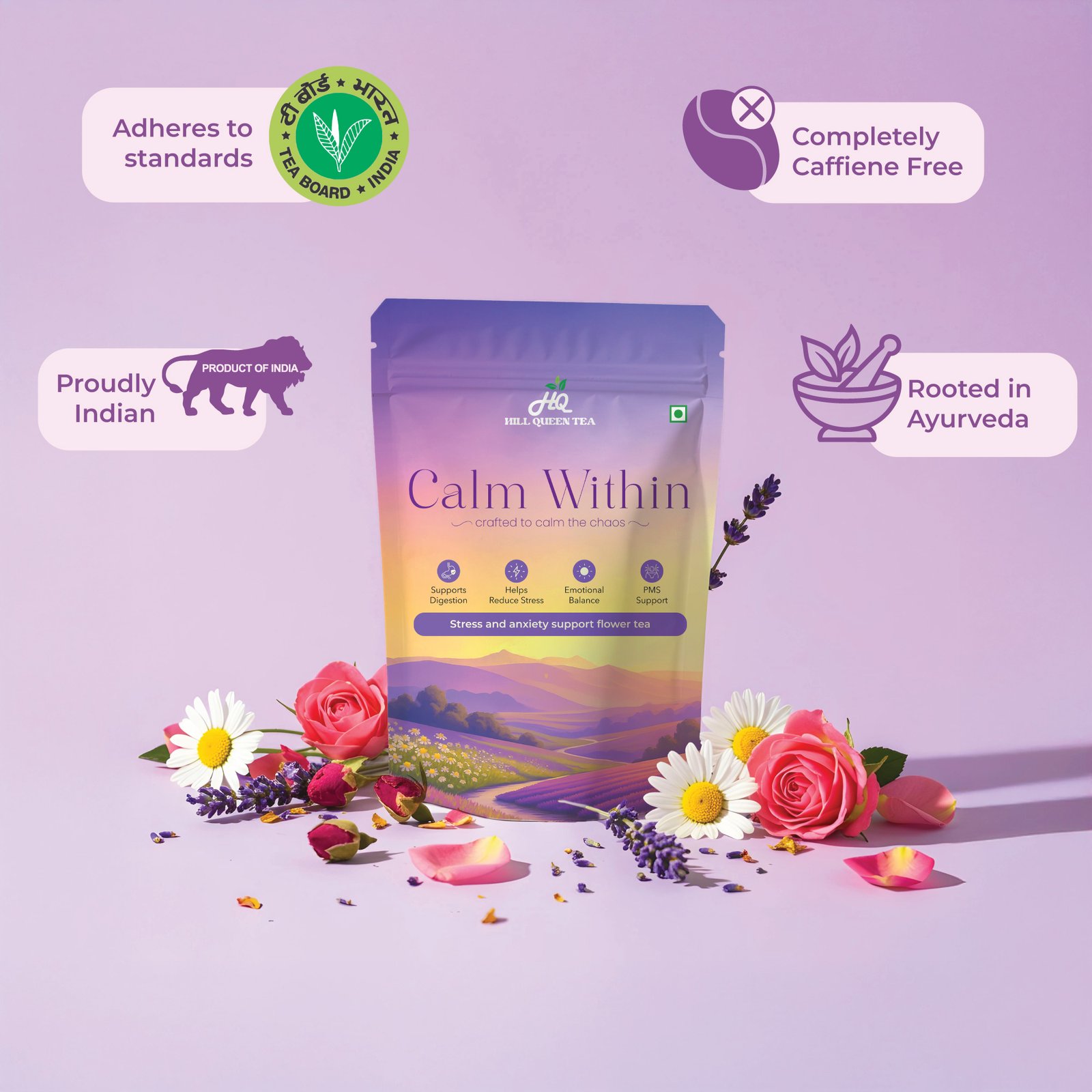 Calm Within Tea | Stress Relief, PMS & Relaxation Ritual