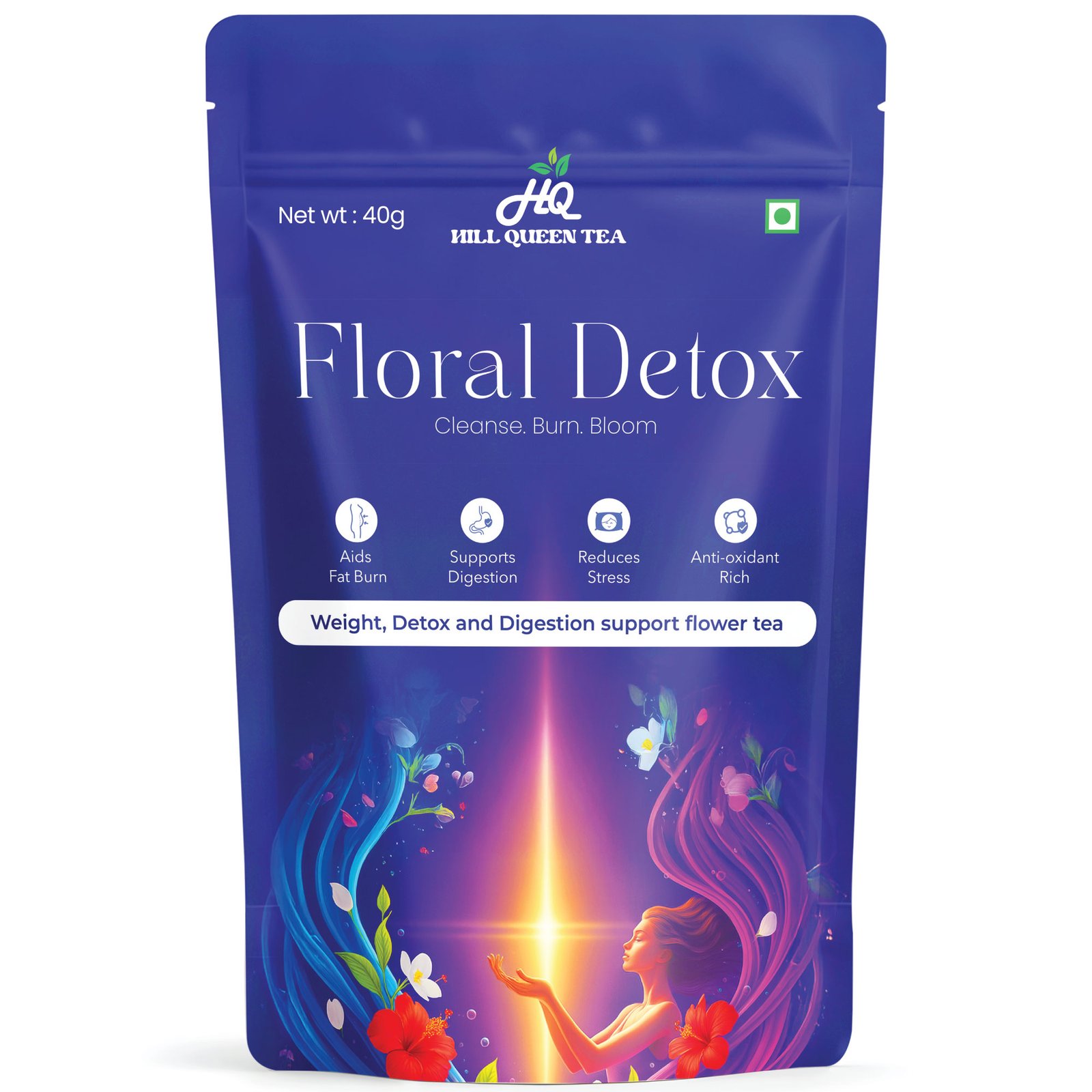 Floral Detox Ritual | Flower Blend for Gut Health & Daily Cleanse