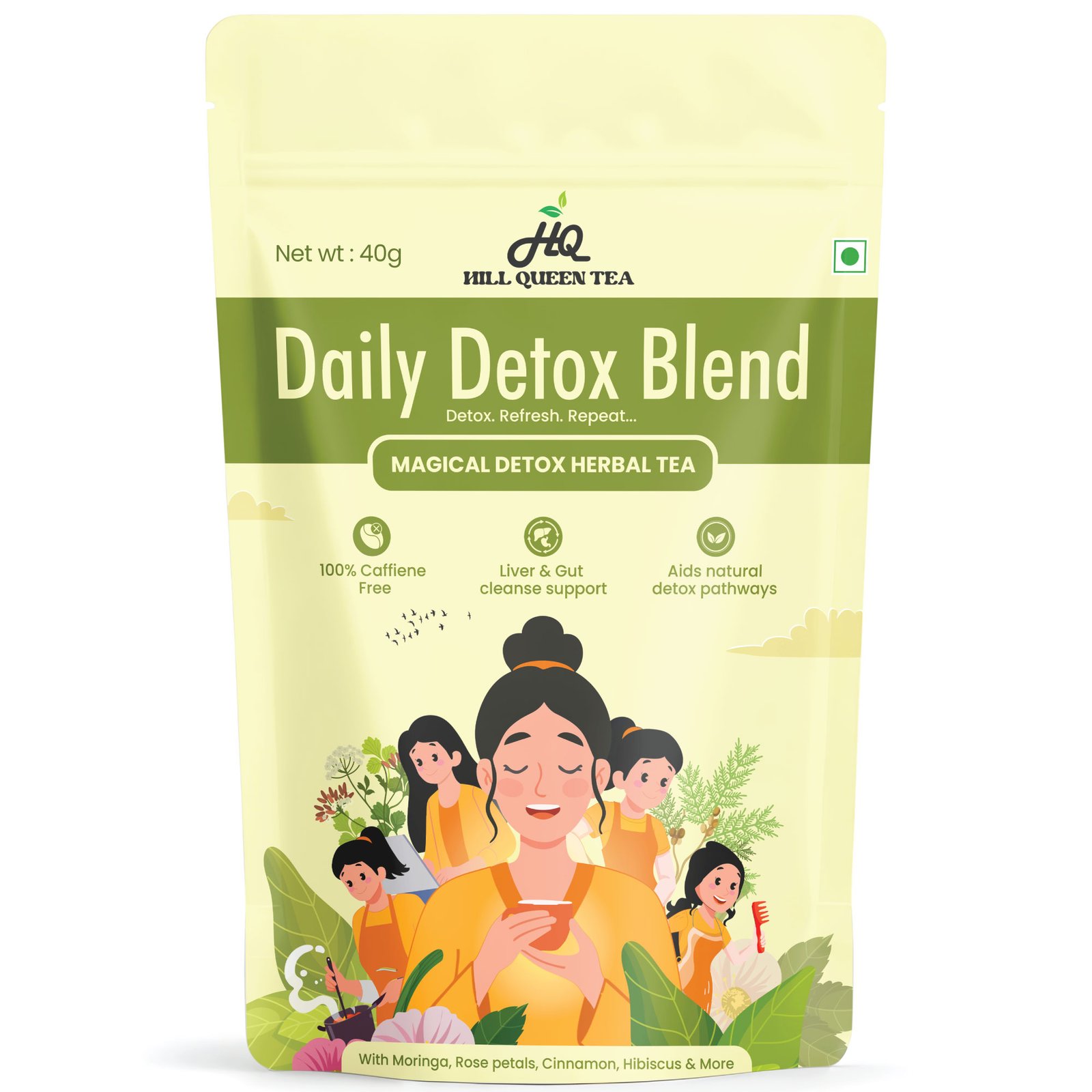 Daily Detox Herbal Tea | Gut & Liver Support