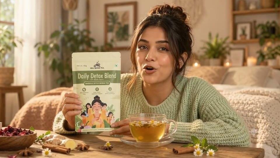 Detox Tea — product film