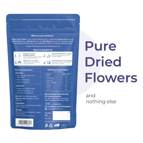 Floral Detox Ritual | Flower Blend for Gut Health & Daily Cleanse
