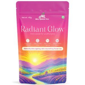 Radiant Glow Floral Ritual – Skin Glow Tea for Natural Beauty