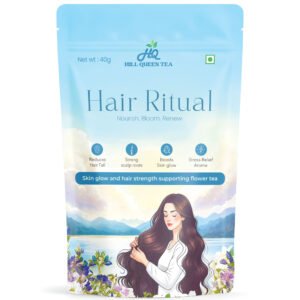 Floral Hair Ritual | Tea for Stronger Hair & Hormonal Balance