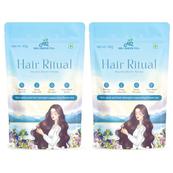 Floral Hair Ritual | Tea for Stronger Hair & Hormonal Balance