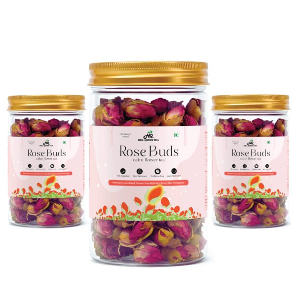 Rose Buds Flower Tea| Skin, Mood & Hormone Support