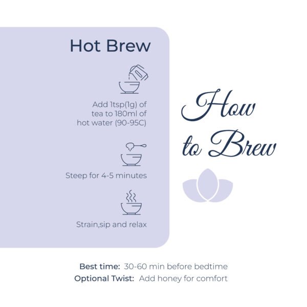 Sweet Dreams Tea | Sleep, Calm & Relaxation Night Ritual