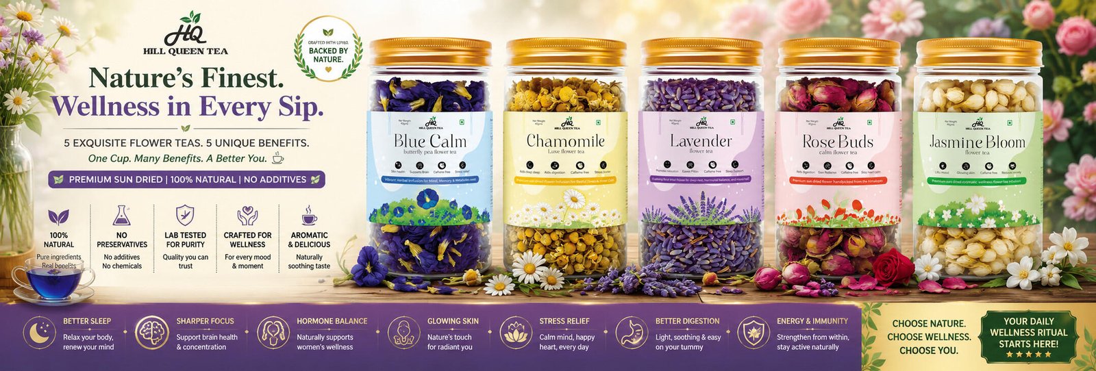 Flower Teas