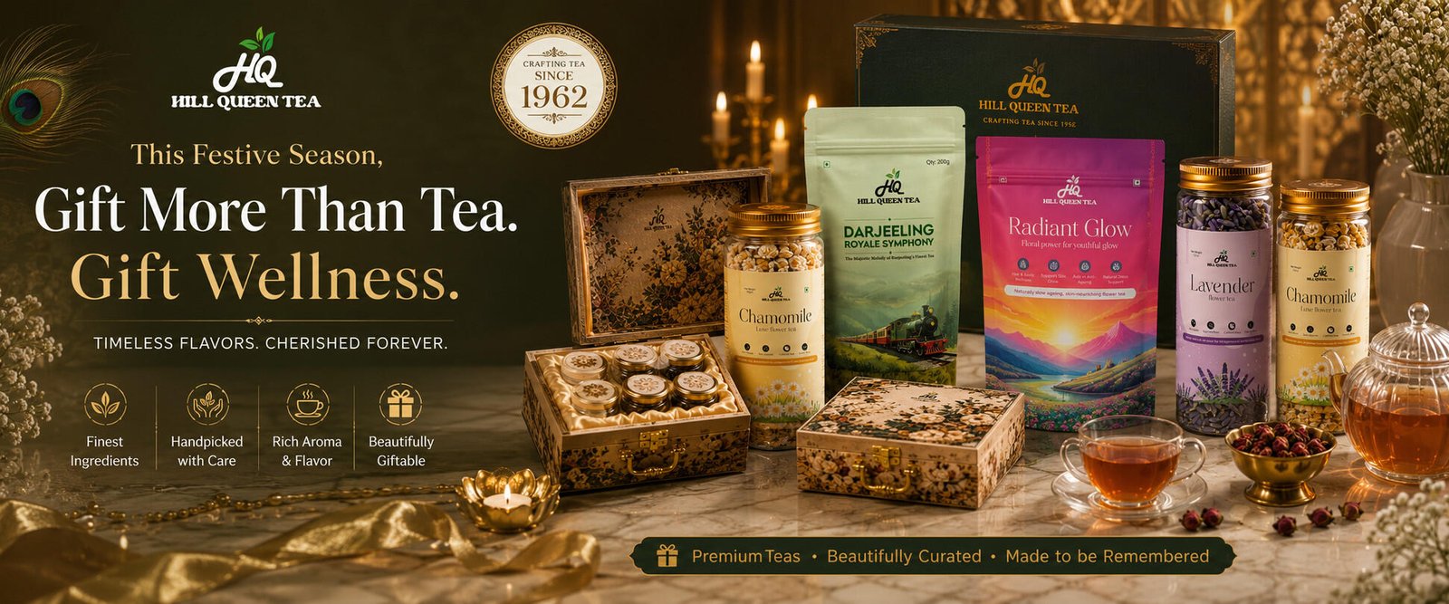Build their gift box — Hill Queen keepsake tea cases