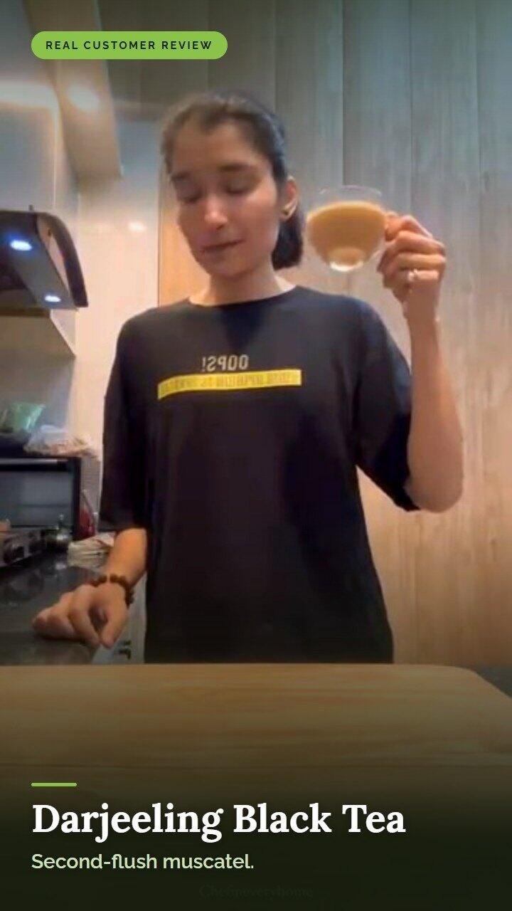 Darjeeling Black Tea — customer video