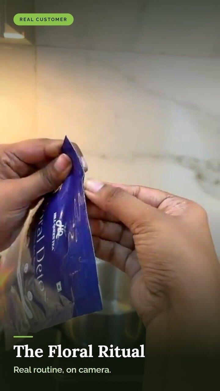 Floral Detox Ritual — customer video