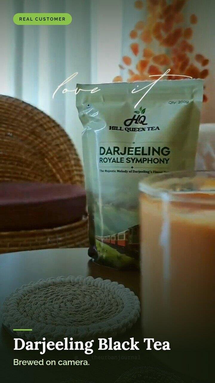 Darjeeling Black Tea — customer video