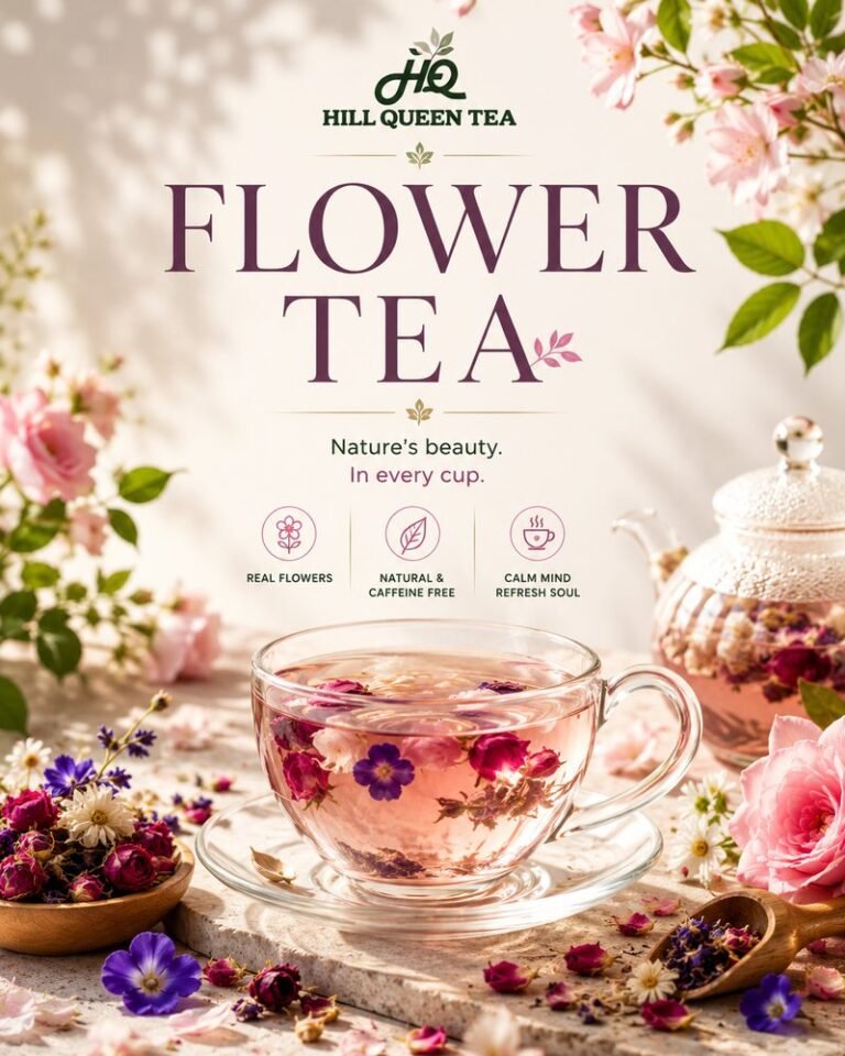 Flower teas