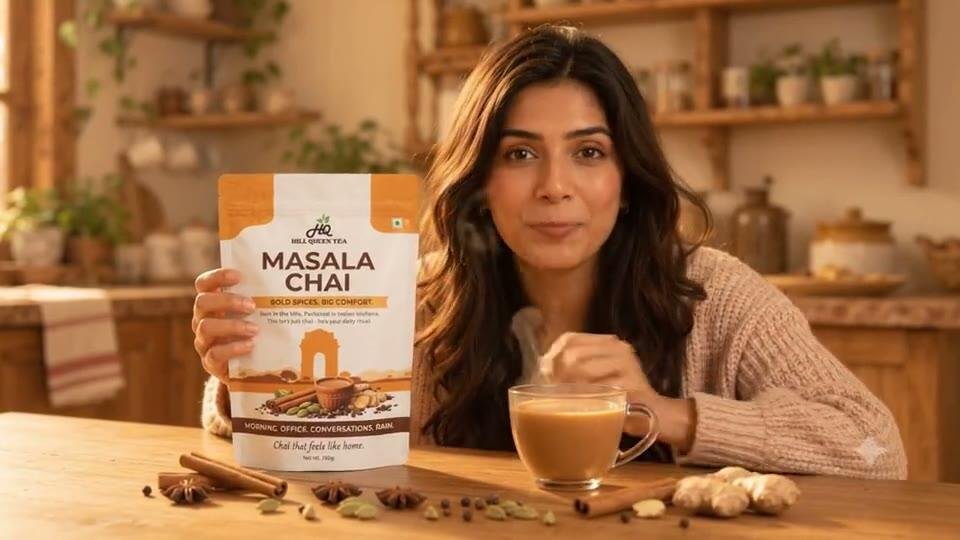 Masala Black Tea — product film