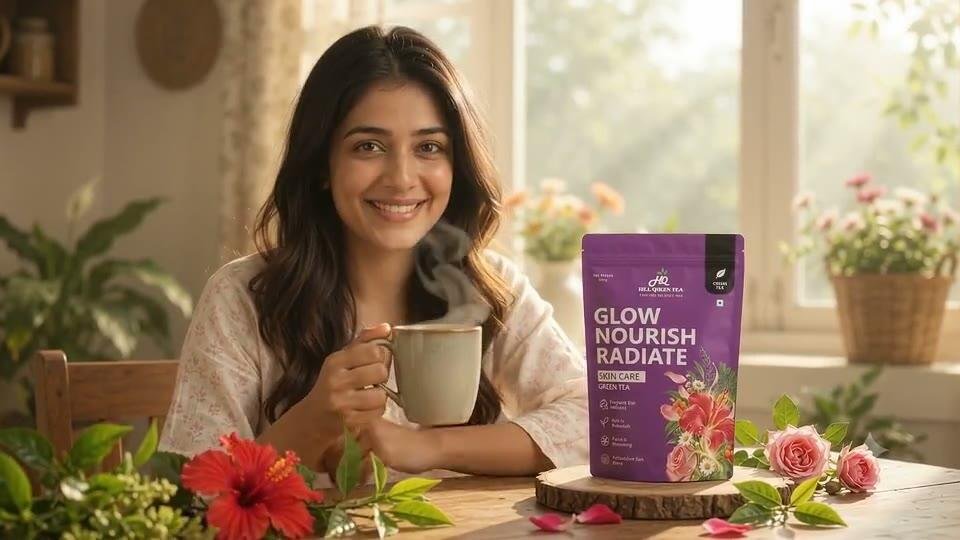 Skin Care Tea — product film