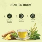 Ginger Tulsi Green Tea — brew