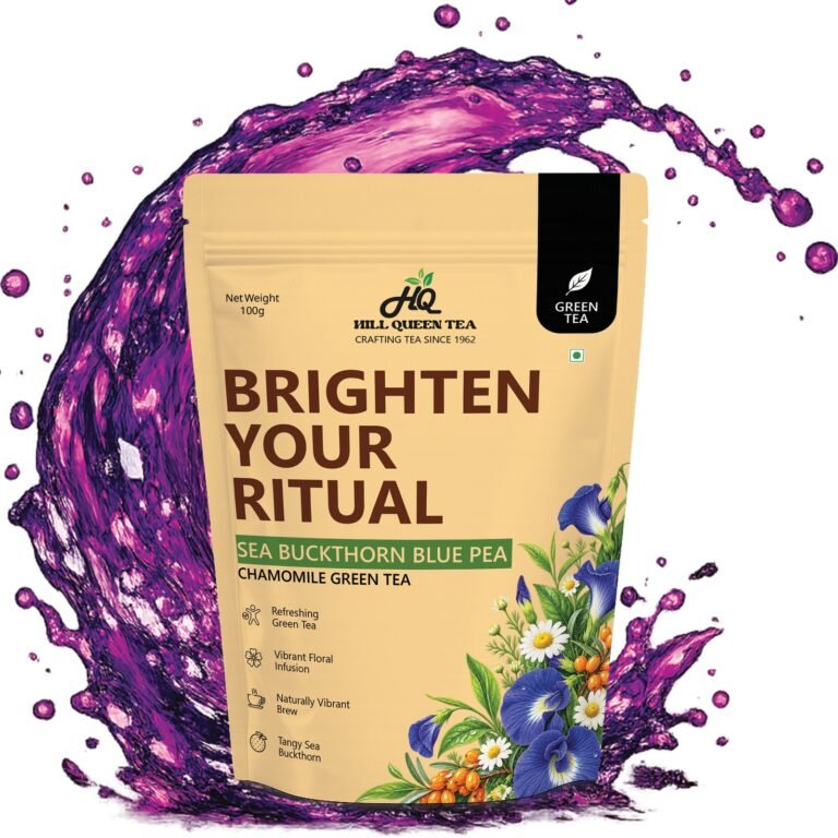 Sea buckthorn Chamomile Blue Pea Green Tea