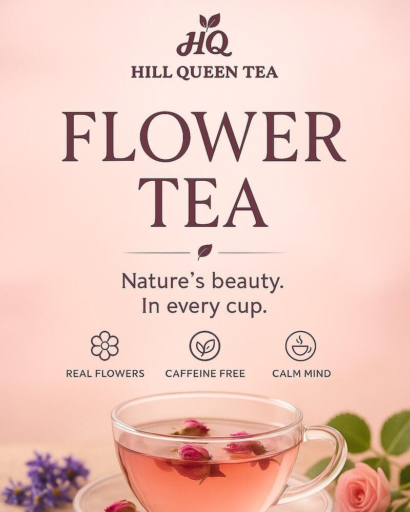 Flower teas